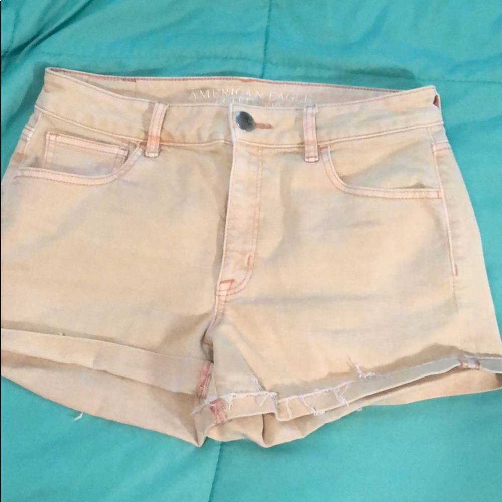 AE HIGH-RISE STRETCH SHORTS